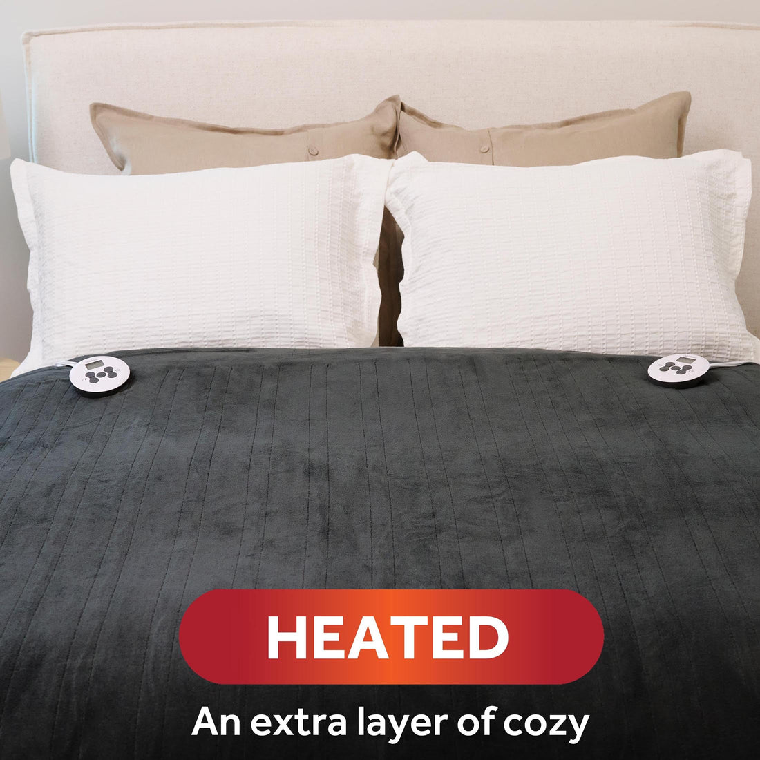 Sunbeam Electric Blanket – Full Mushroom