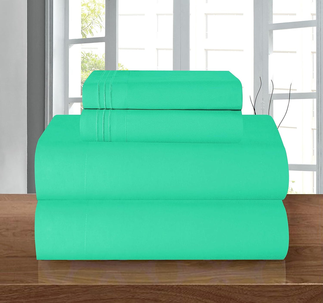 Elegant Comfort Twin Sheet Set – Grey