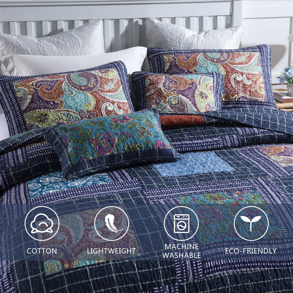 Secgo King Cotton Quilt Set