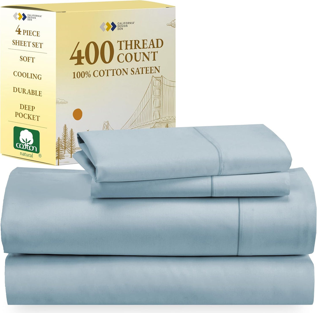 California Design Den Queen Sheets – 400 TC