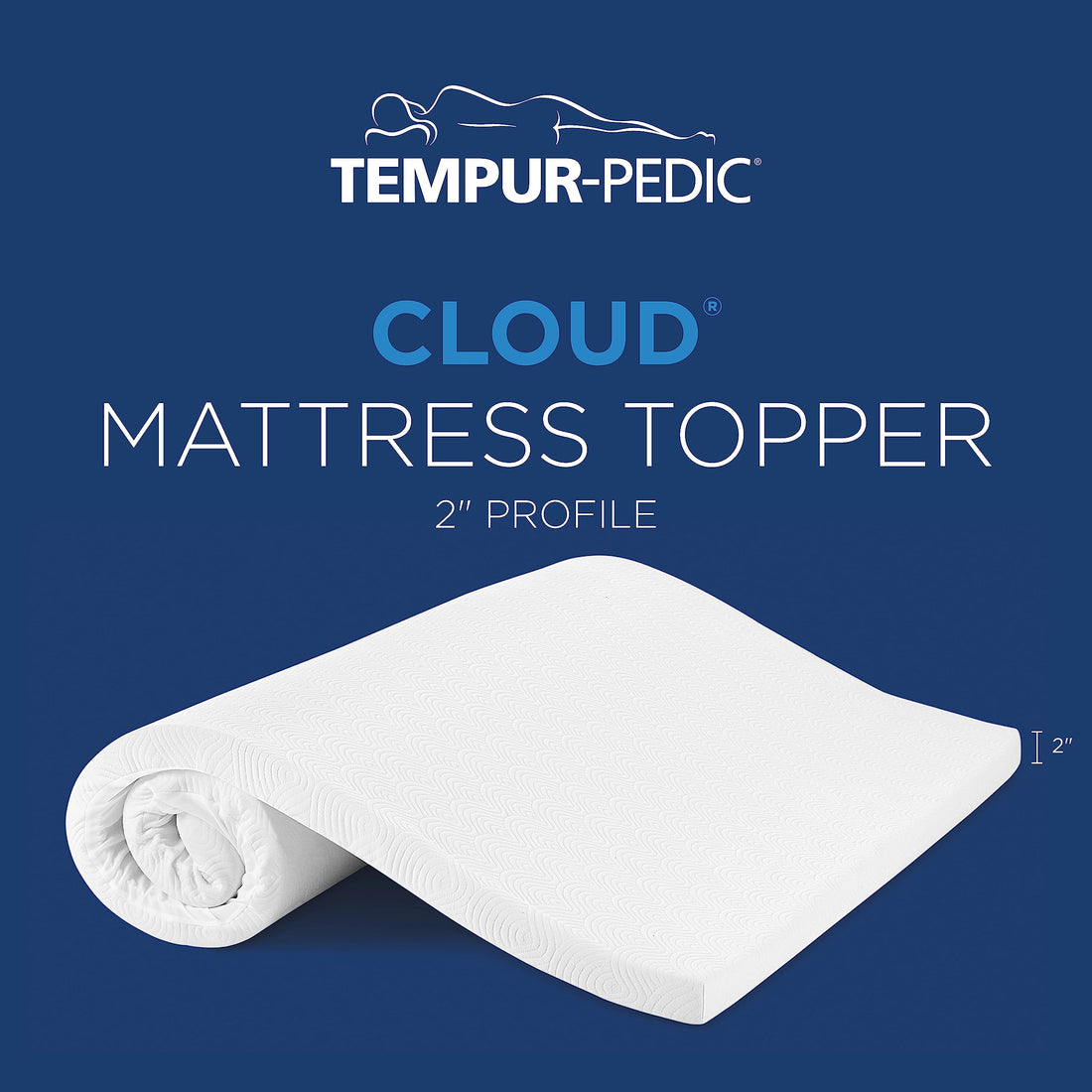 Tempur-Pedic 3" Cooling Mattress Topper – King