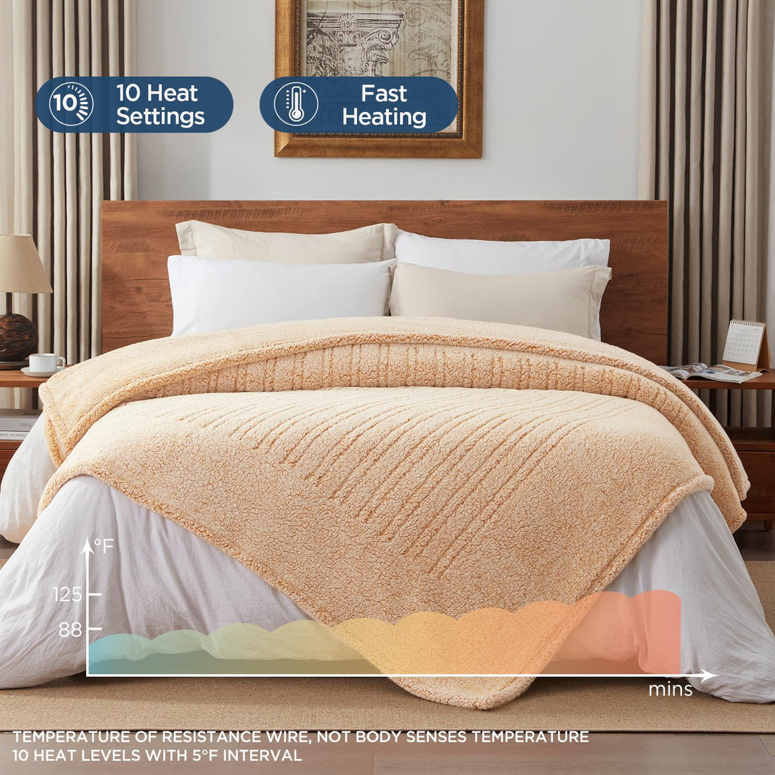 Westinghouse King Electric Blanket – Dark Grey
