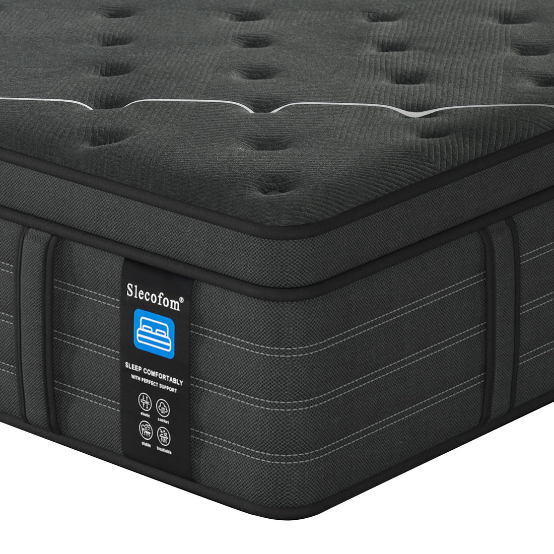 Extra Firm Queen Hybrid Mattress – 14"