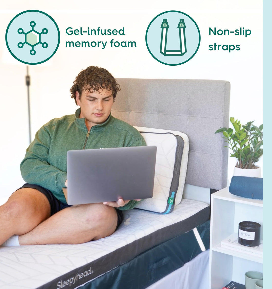 Sleepyhead 3" Memory Foam Topper – Full XL