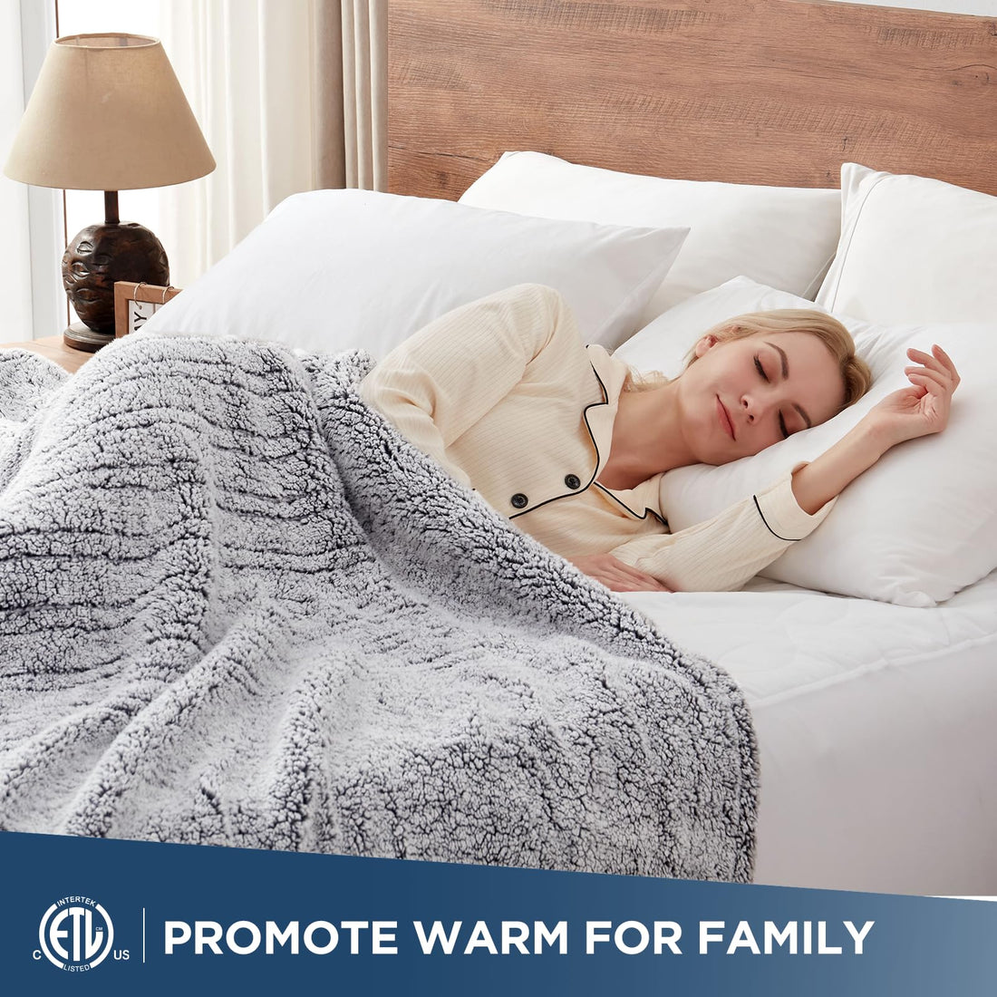 Westinghouse King Electric Blanket – Dark Grey