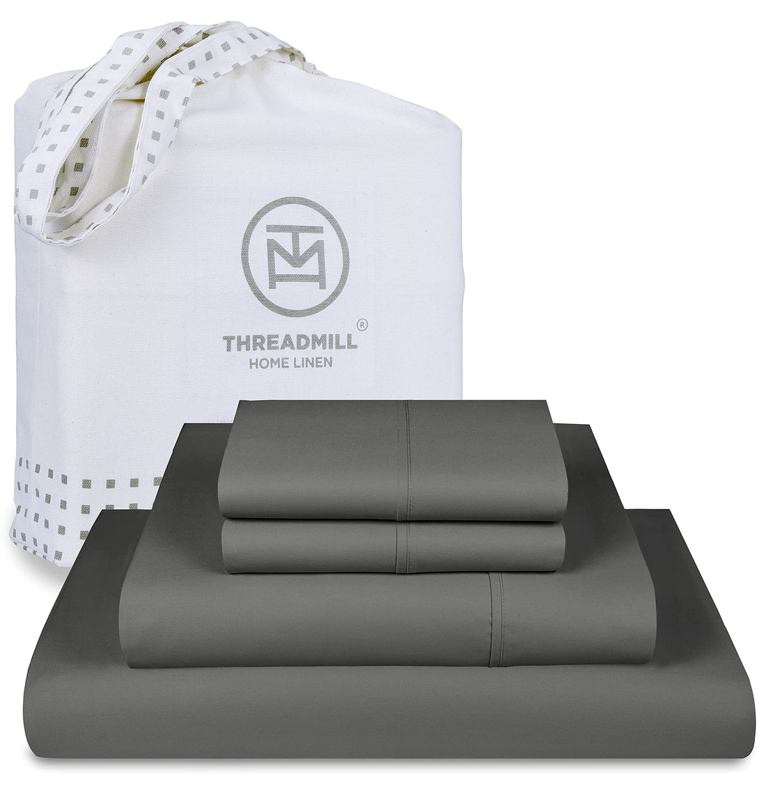 Threadmill Supima Cotton Sheet Set – King, White