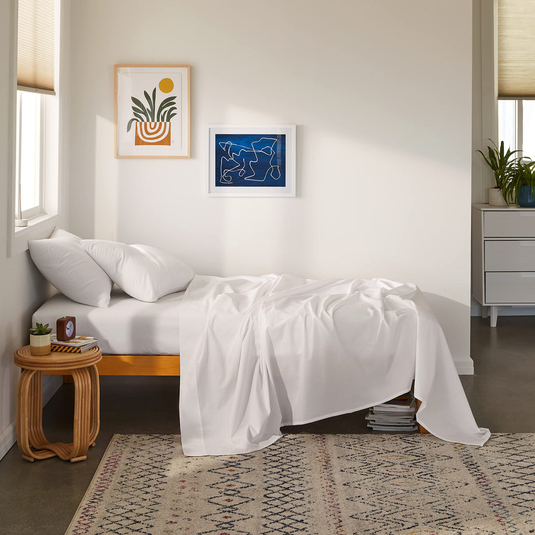 Brooklinen Sateen Sheet Set – Queen, Cream