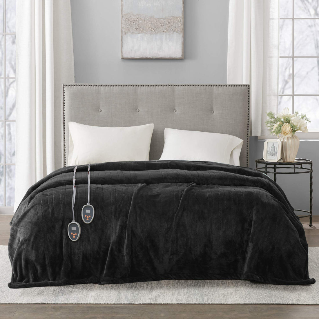 Beautyrest Electric Blanket – Full Grey