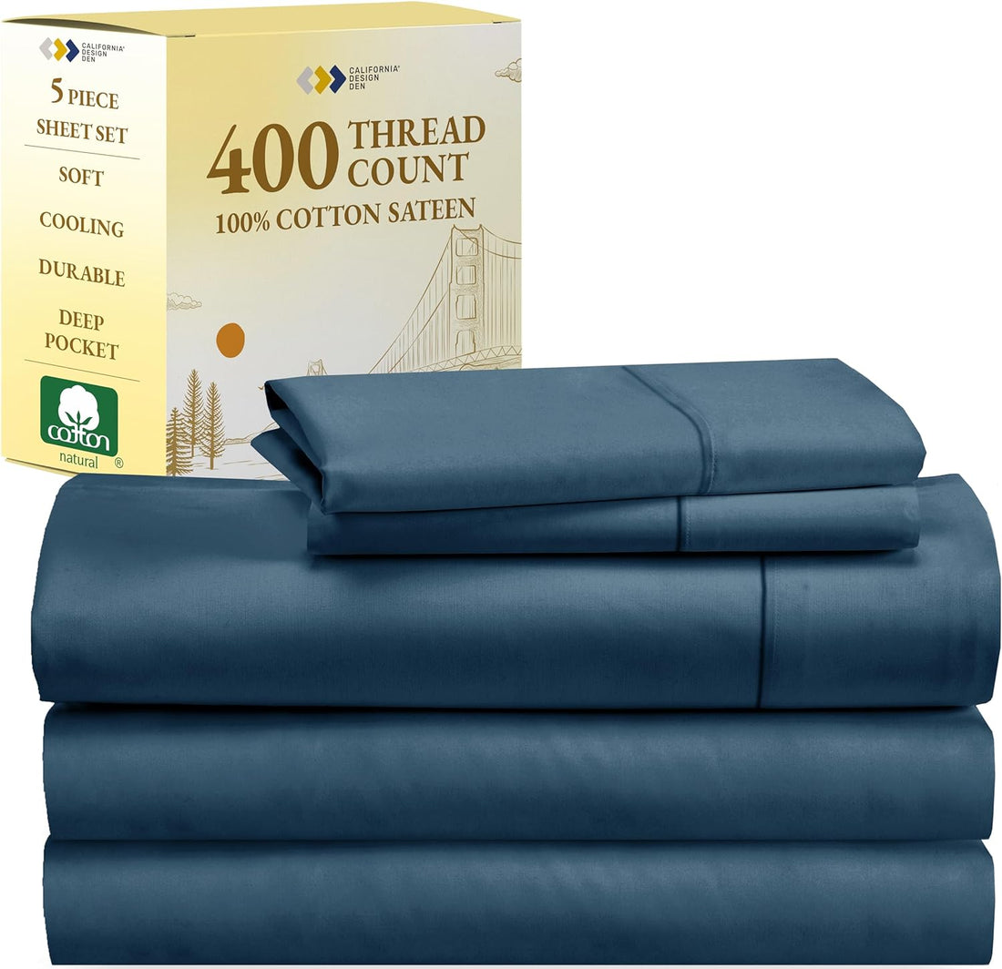 California Design Den Queen Sheets – 400 TC