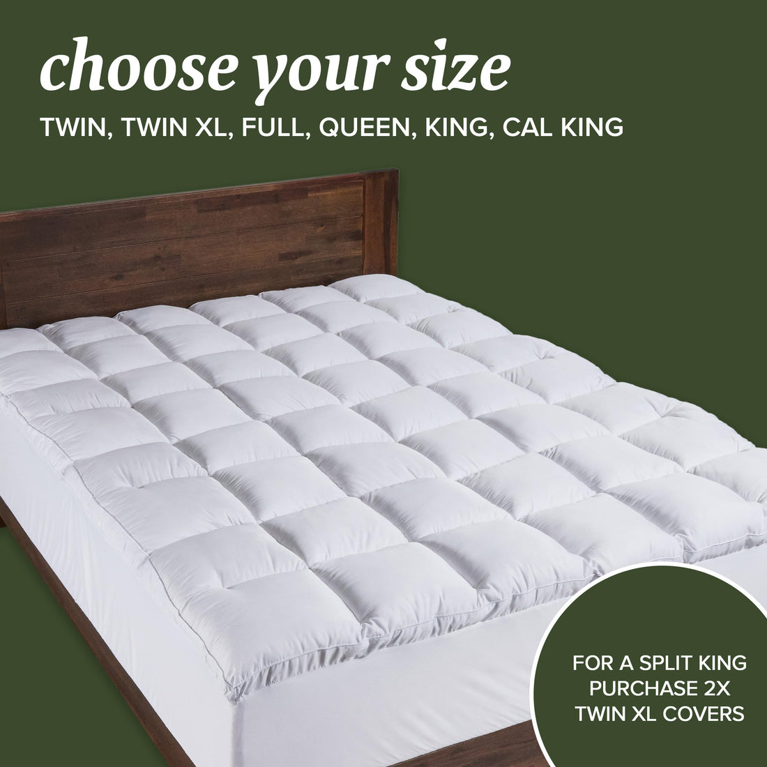 Beckham Queen Mattress Pad – Extra Plush