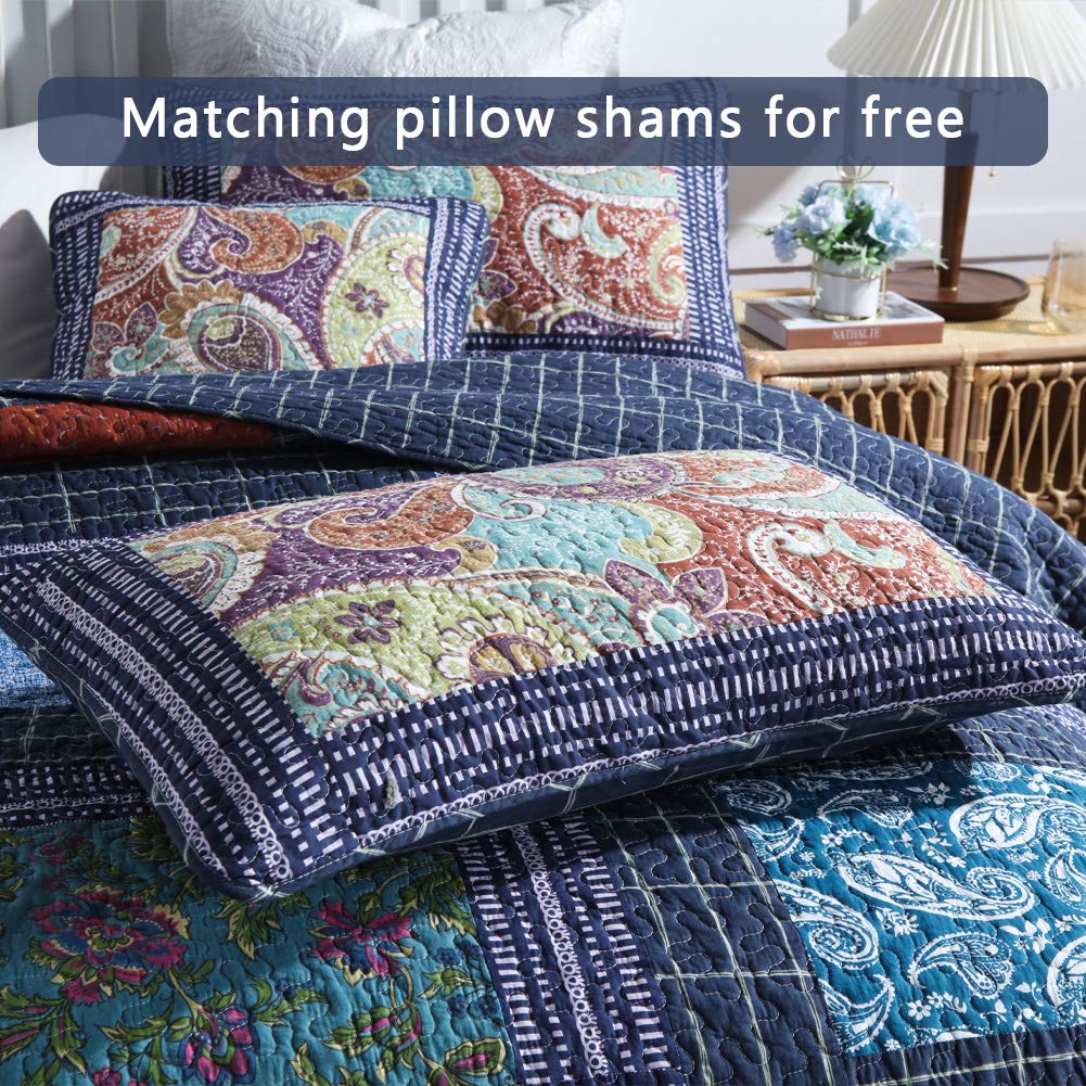 Secgo King Cotton Quilt Set