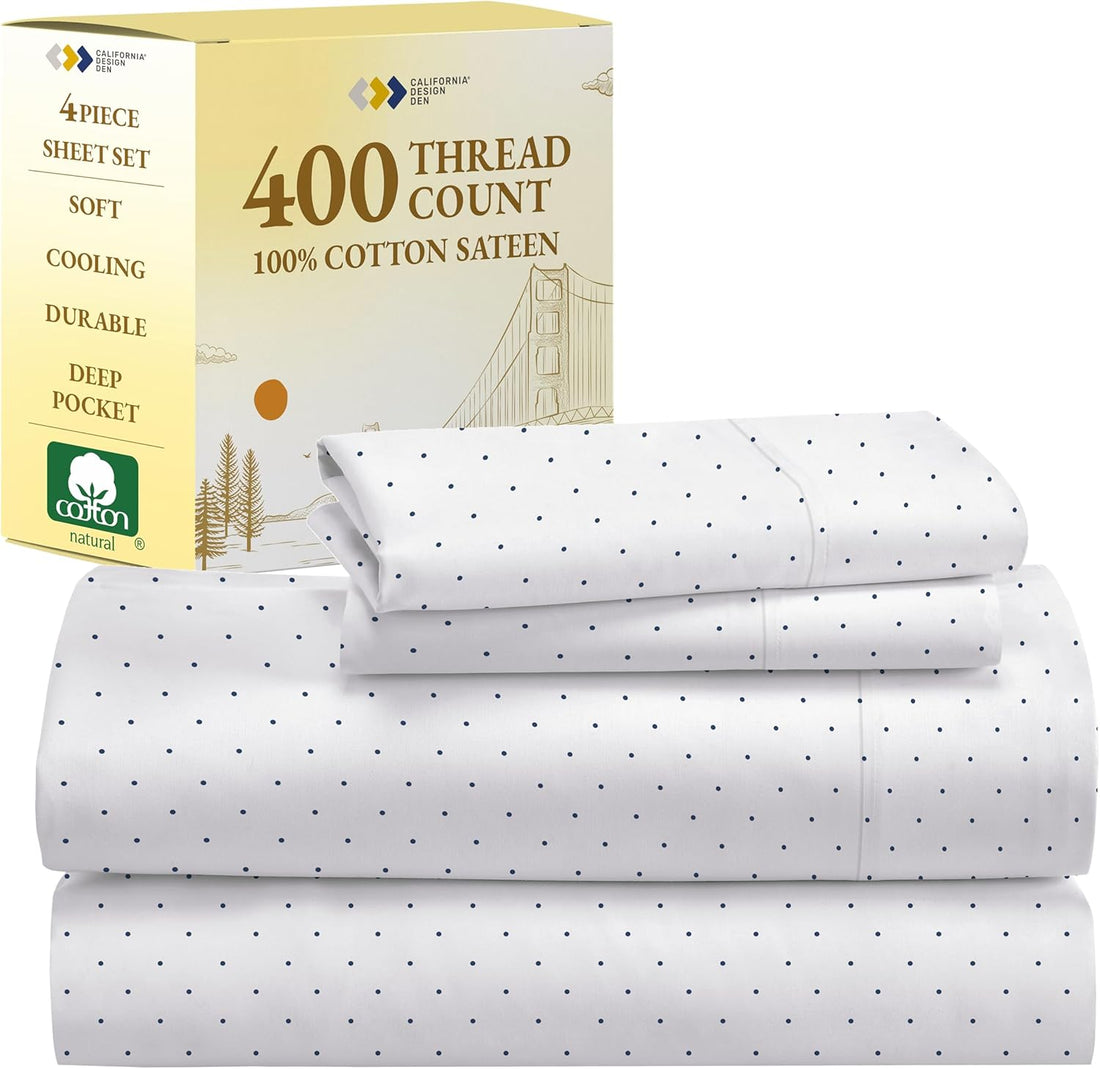 California Design Den Queen Sheets – 400 TC