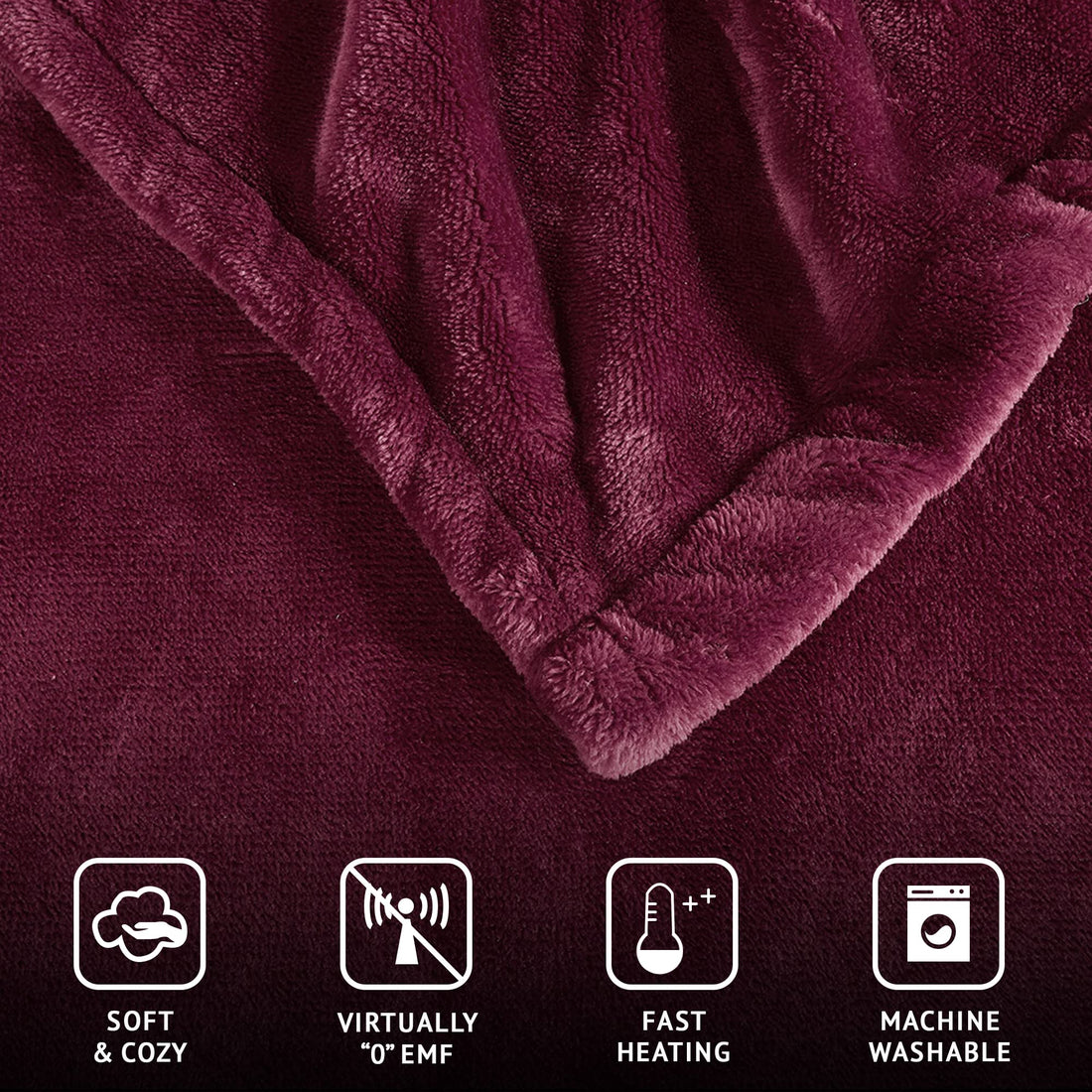Beautyrest Electric Blanket – Full Grey