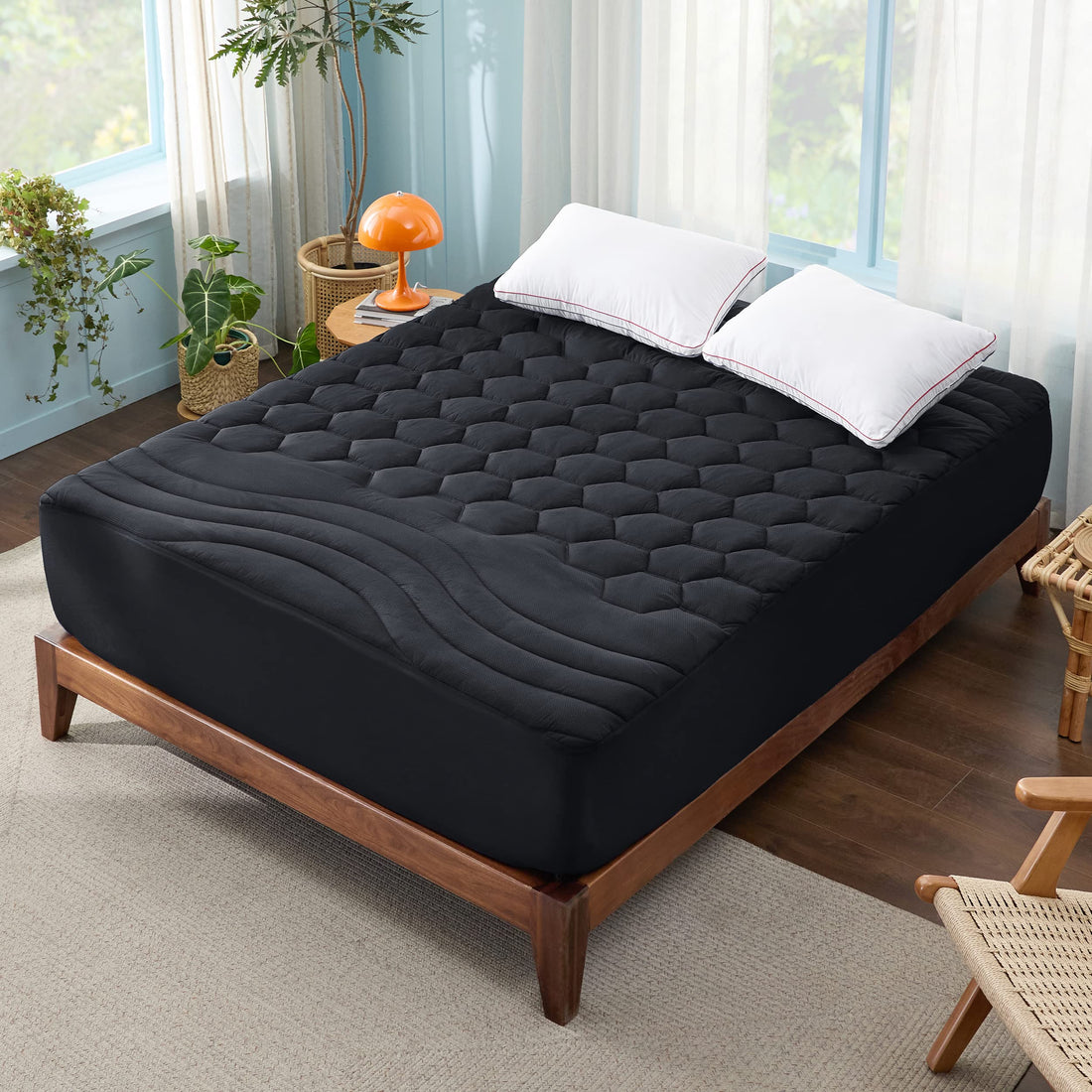 Bedsure Twin XL Mattress Pad – White