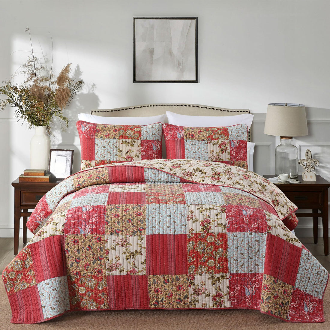 Secgo King Cotton Quilt Set