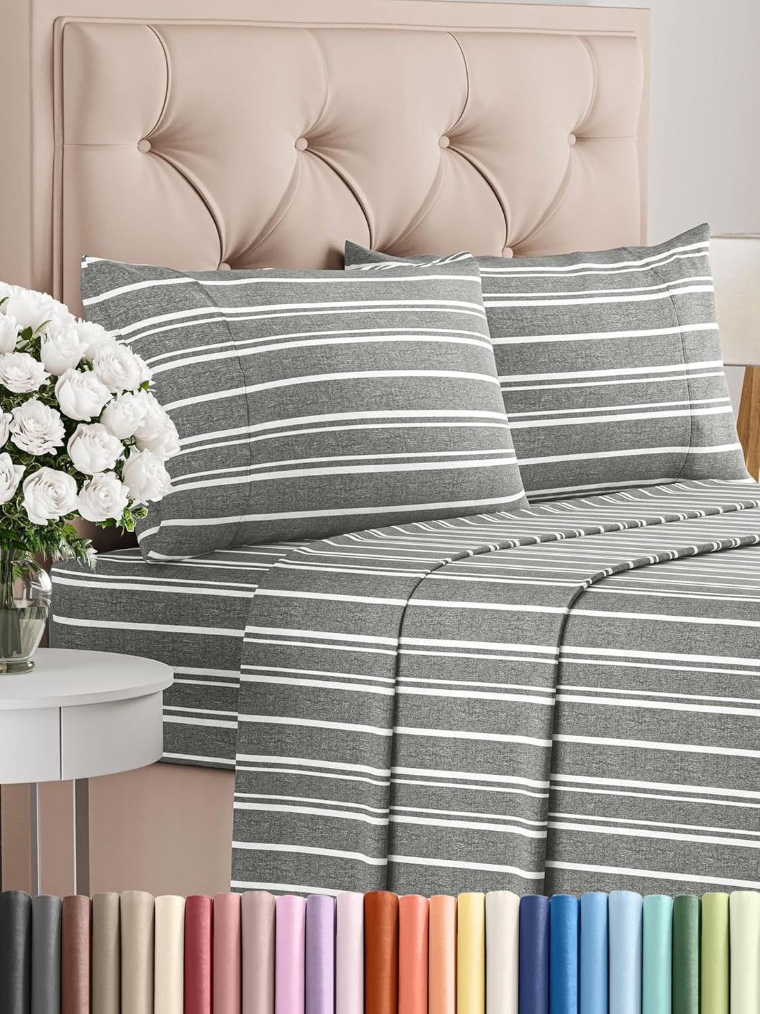 Queen 6PC Ultra Soft Sheet Set – White