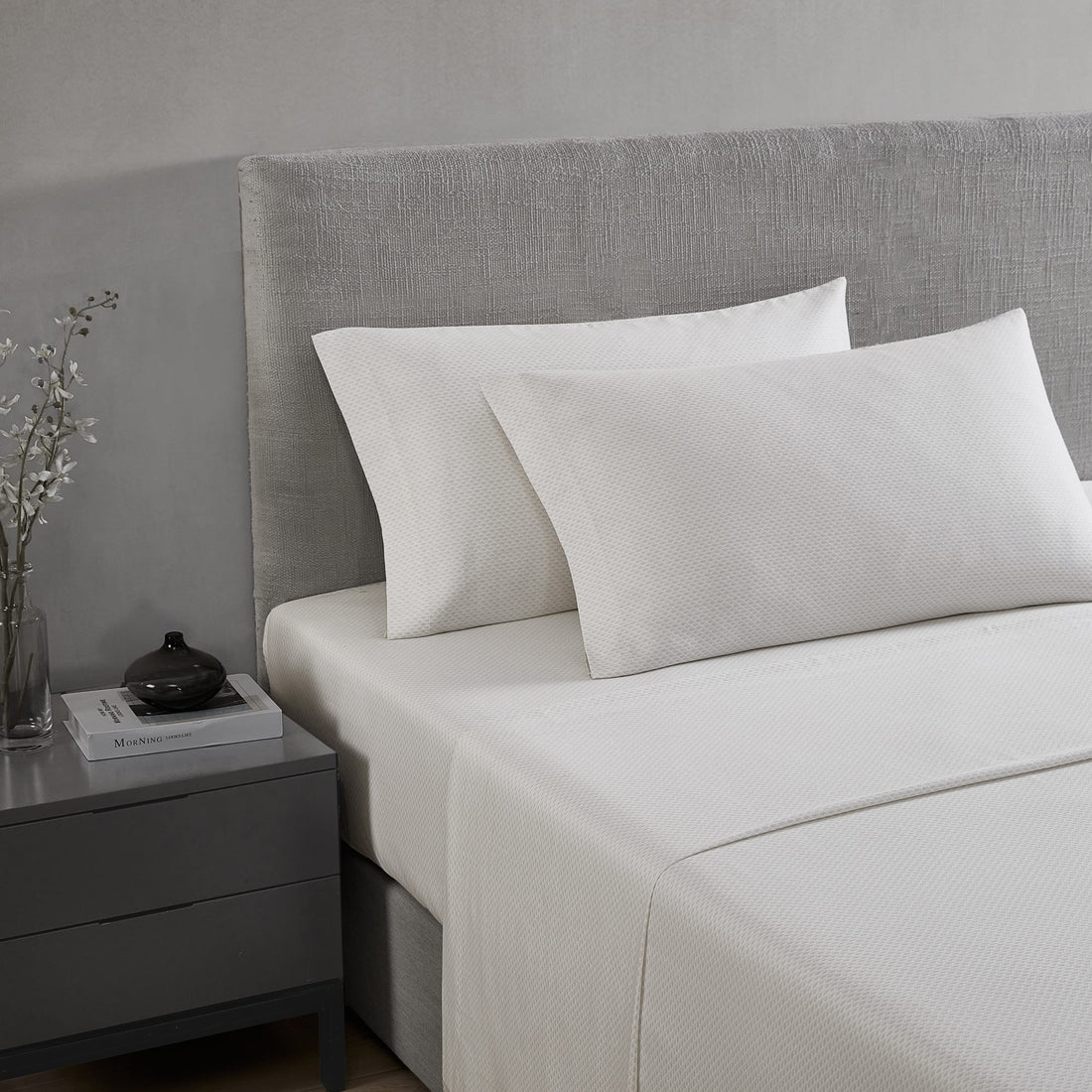 Vera Wang King Sheet Set – 800 TC, Pale Blue