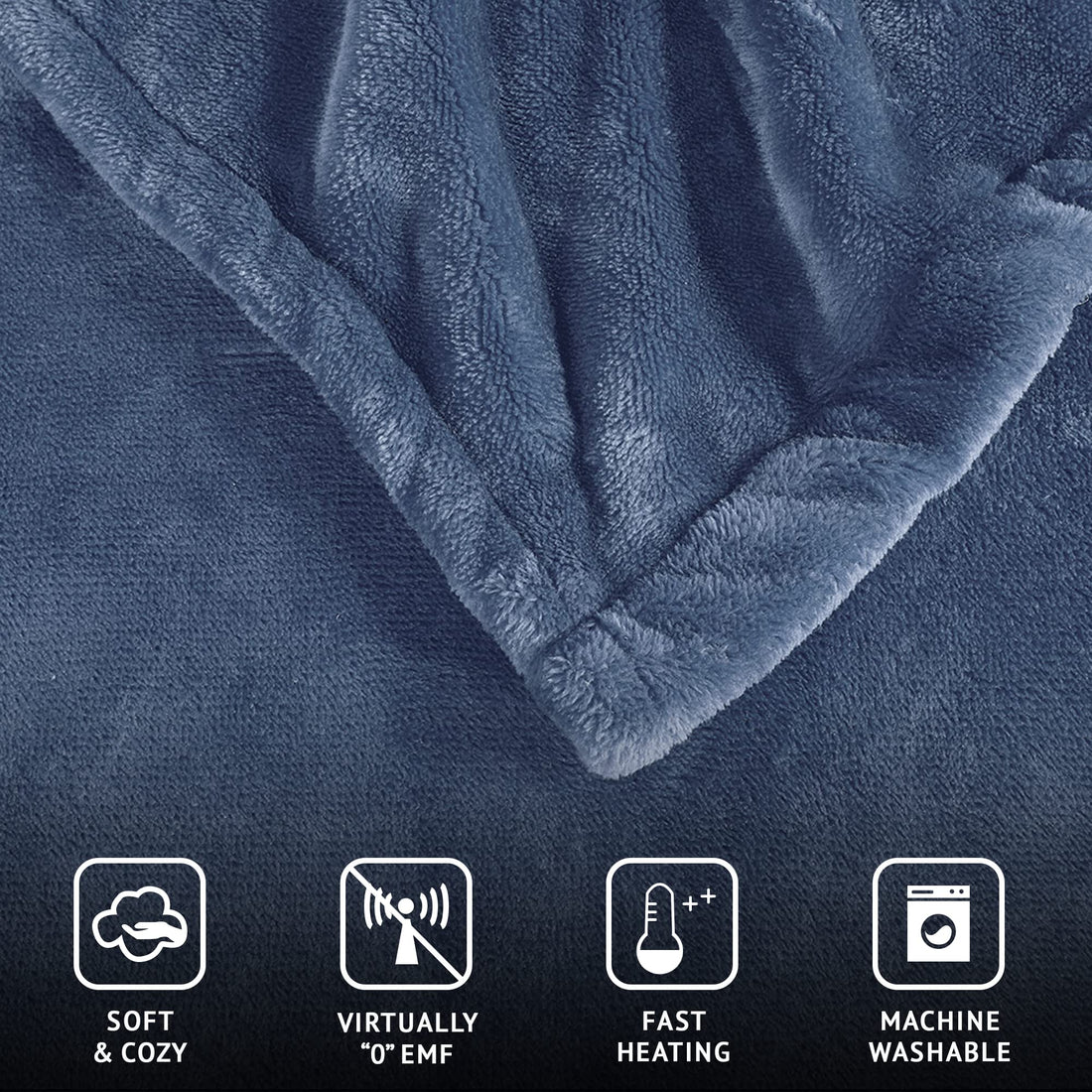 Beautyrest Electric Blanket – Full Grey