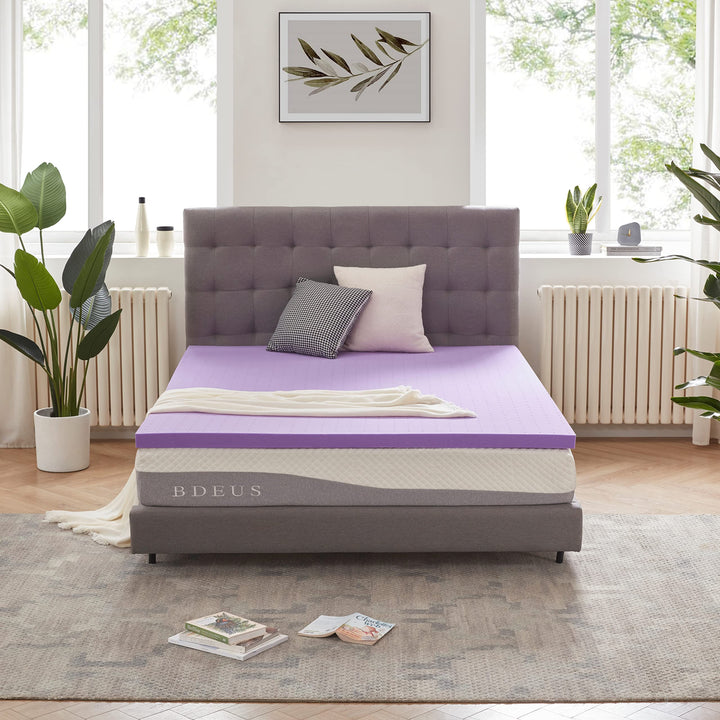 SINWEEK 2" Gel Memory Foam Topper – Twin
