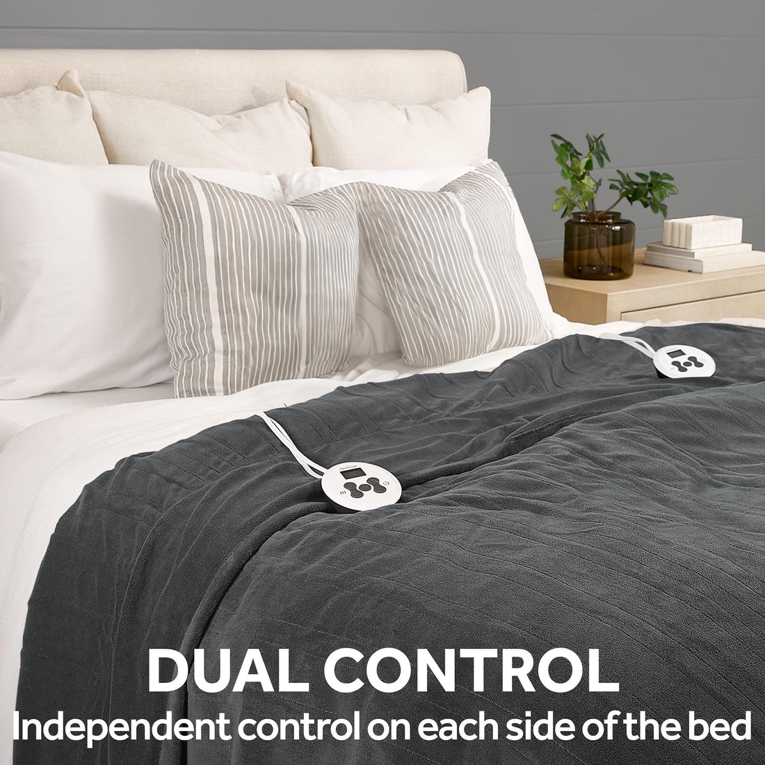 Sunbeam Electric Blanket – Full Mushroom