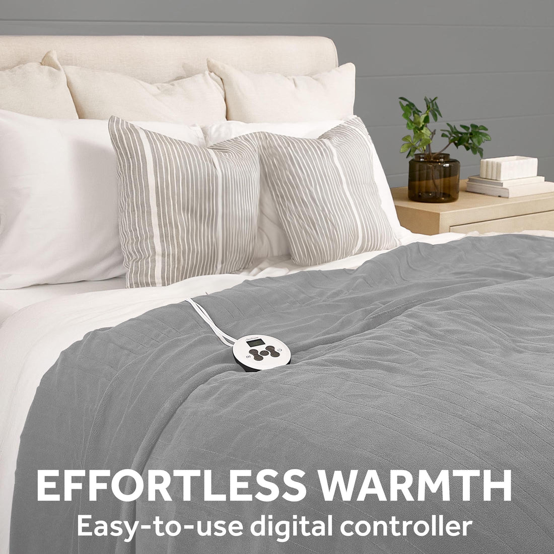Sunbeam Electric Blanket – Full Mushroom