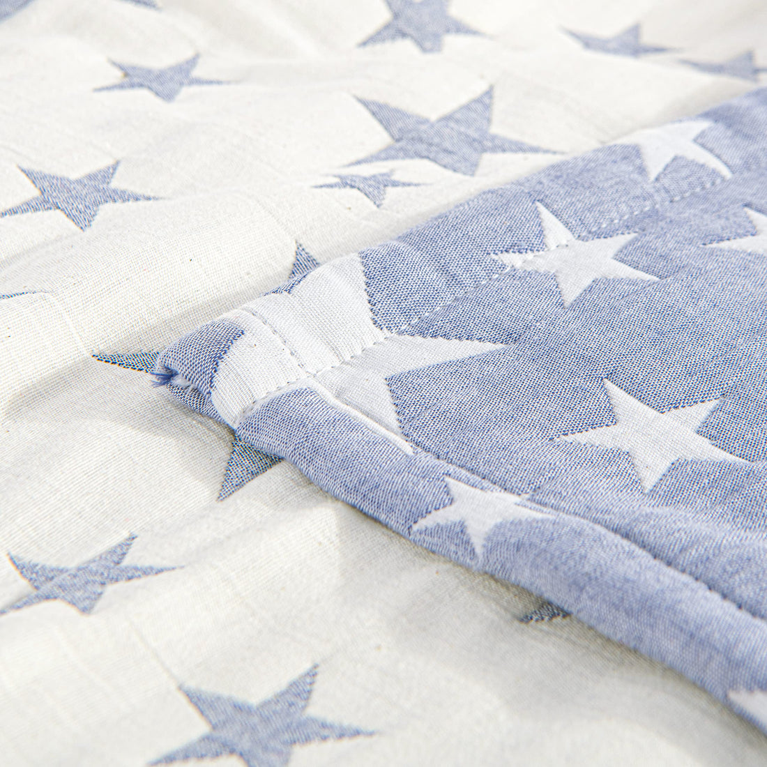 NTBAY Cotton Muslin Quilt – Queen Gray
