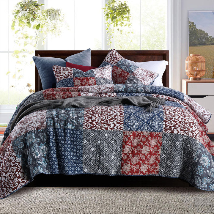 Secgo King Cotton Quilt Set