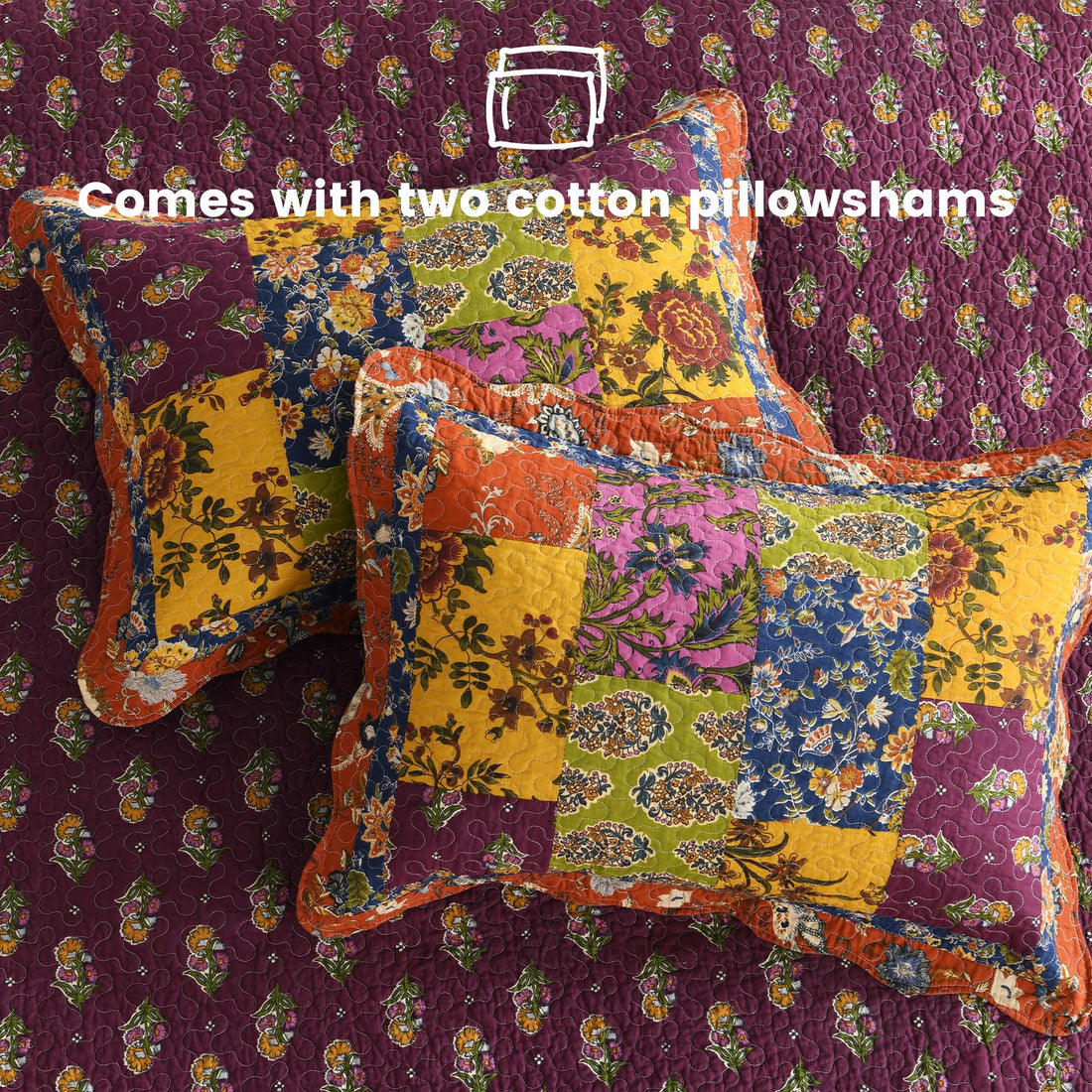 Secgo King Cotton Quilt Set