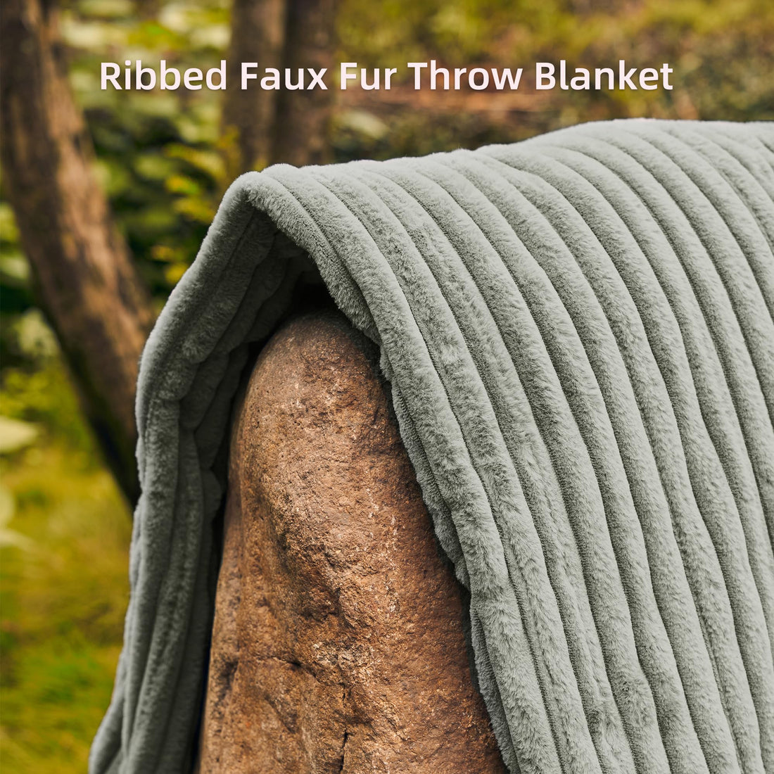 GOTCOZY Electric Heated Throw – Green, 50"x60"