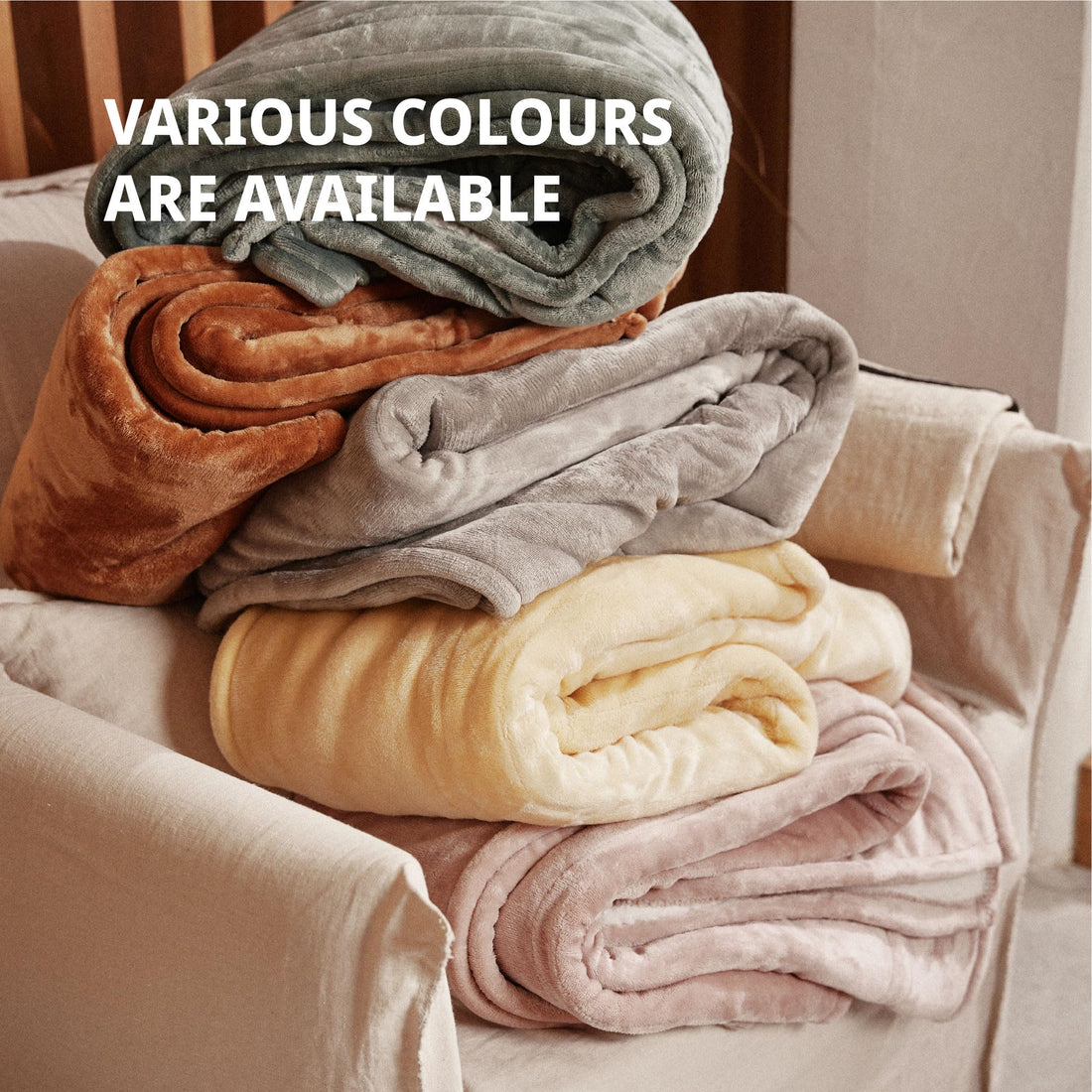GOTCOZY Electric Heated Throw – Green, 50"x60"