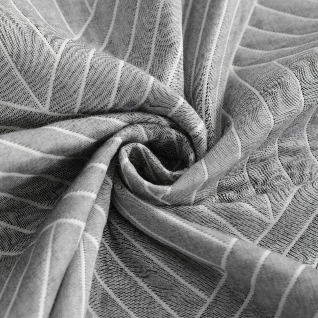 NTBAY Cotton Muslin Quilt – Queen Gray